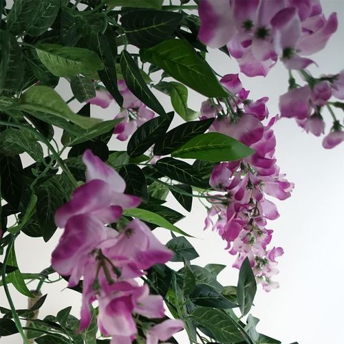 Stunning 150cm Light Pink Wisteria Tree - Lifelike Elegance for Any Space - plants - express.com