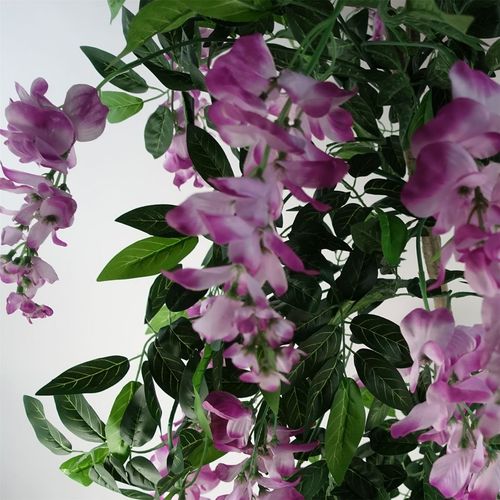 Stunning 150cm Light Pink Wisteria Tree - Lifelike Elegance for Any Space - plants - express.com