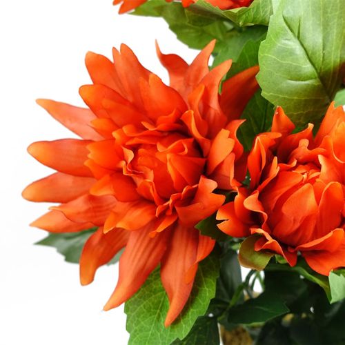 Stunning 55cm Artificial Red Dahlia - No Maintenance, Perfect for Any Space! - plants - express.com