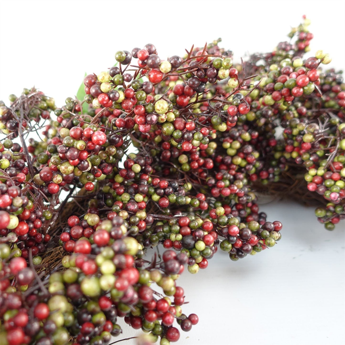 Stunning 55cm Black Berry Wreath - Perfect for Any Door this Season! - plants - express.com