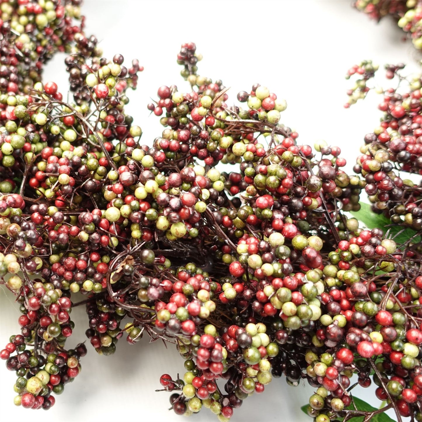 Stunning 55cm Black Berry Wreath - Perfect for Any Door this Season! - plants - express.com