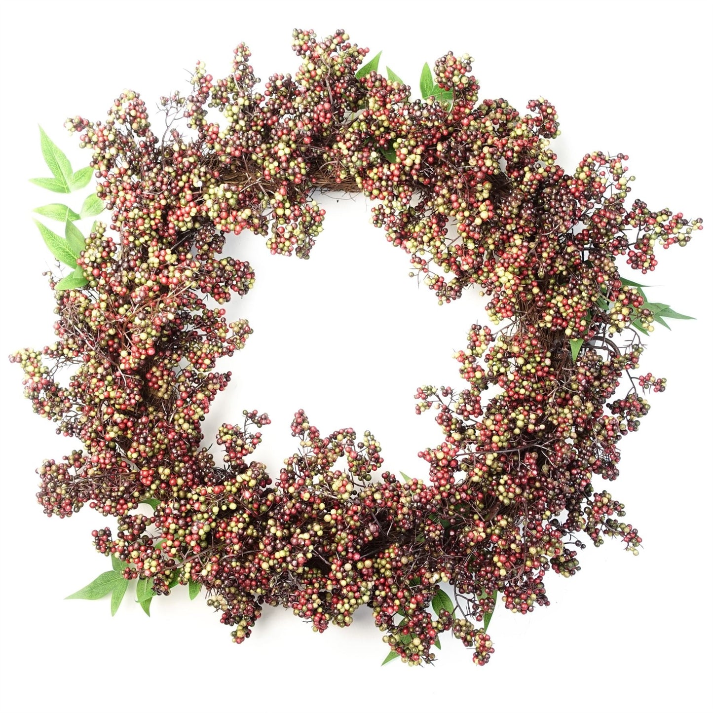 Stunning 55cm Black Berry Wreath - Perfect for Any Door this Season! - plants - express.com