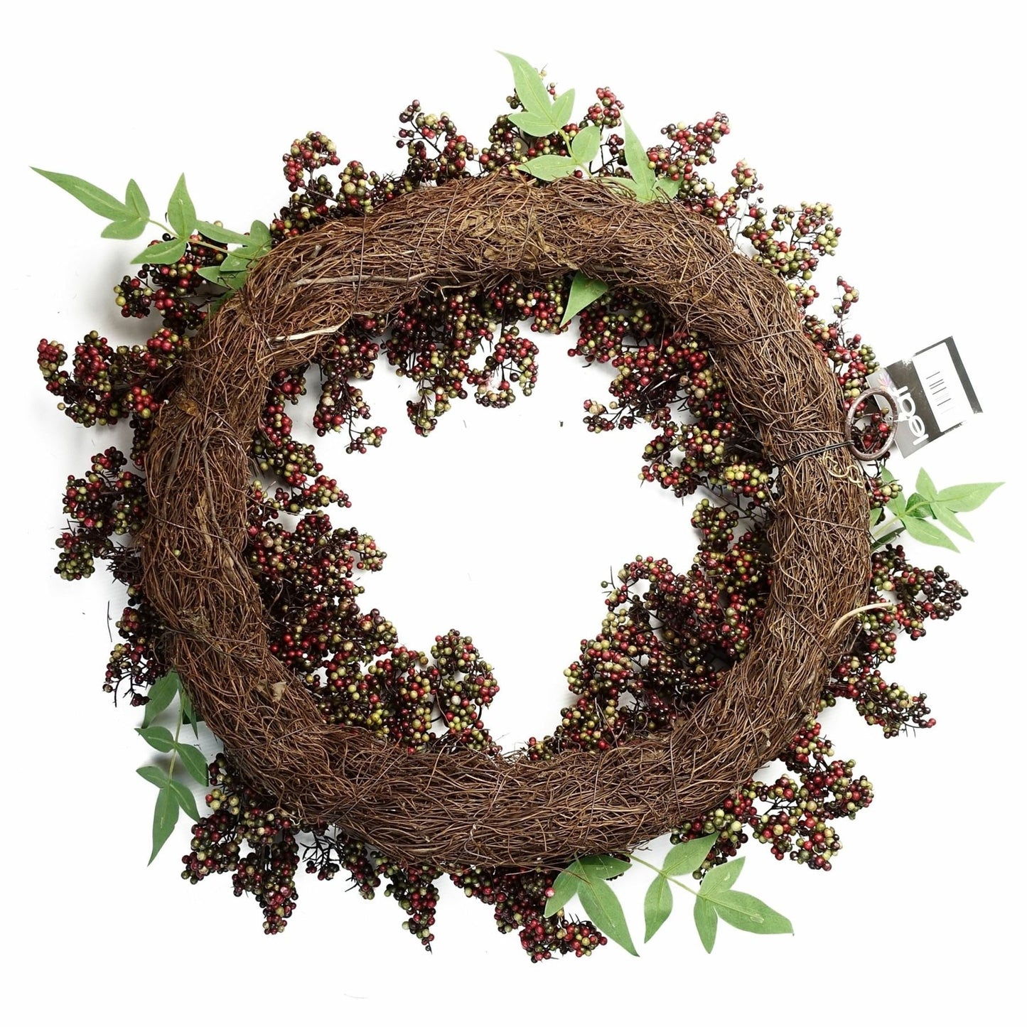 Stunning 55cm Black Berry Wreath - Perfect for Every Door & Seasonal Decor! - plants - express.com