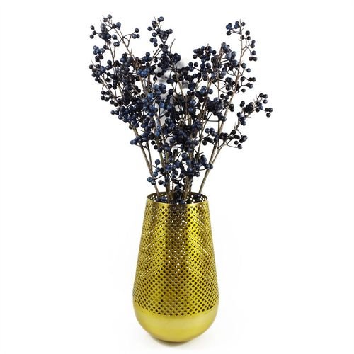 Stunning 70cm Artificial Blue Berry Spray - Perfect for Festive Displays! - plants - express.com