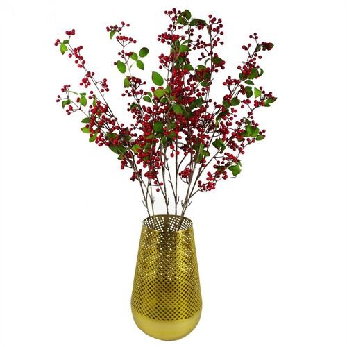 Stunning 80cm Artificial Red Christmas Berry Spray for Festive Decor - plants - express.com