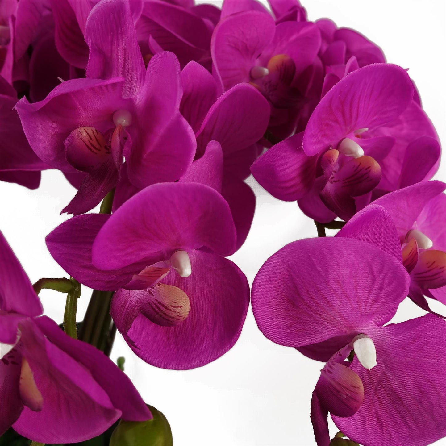 Stunning 85cm Dark Pink Artificial Bush Orchid - Perfect Table Decoration! - plants - express.com