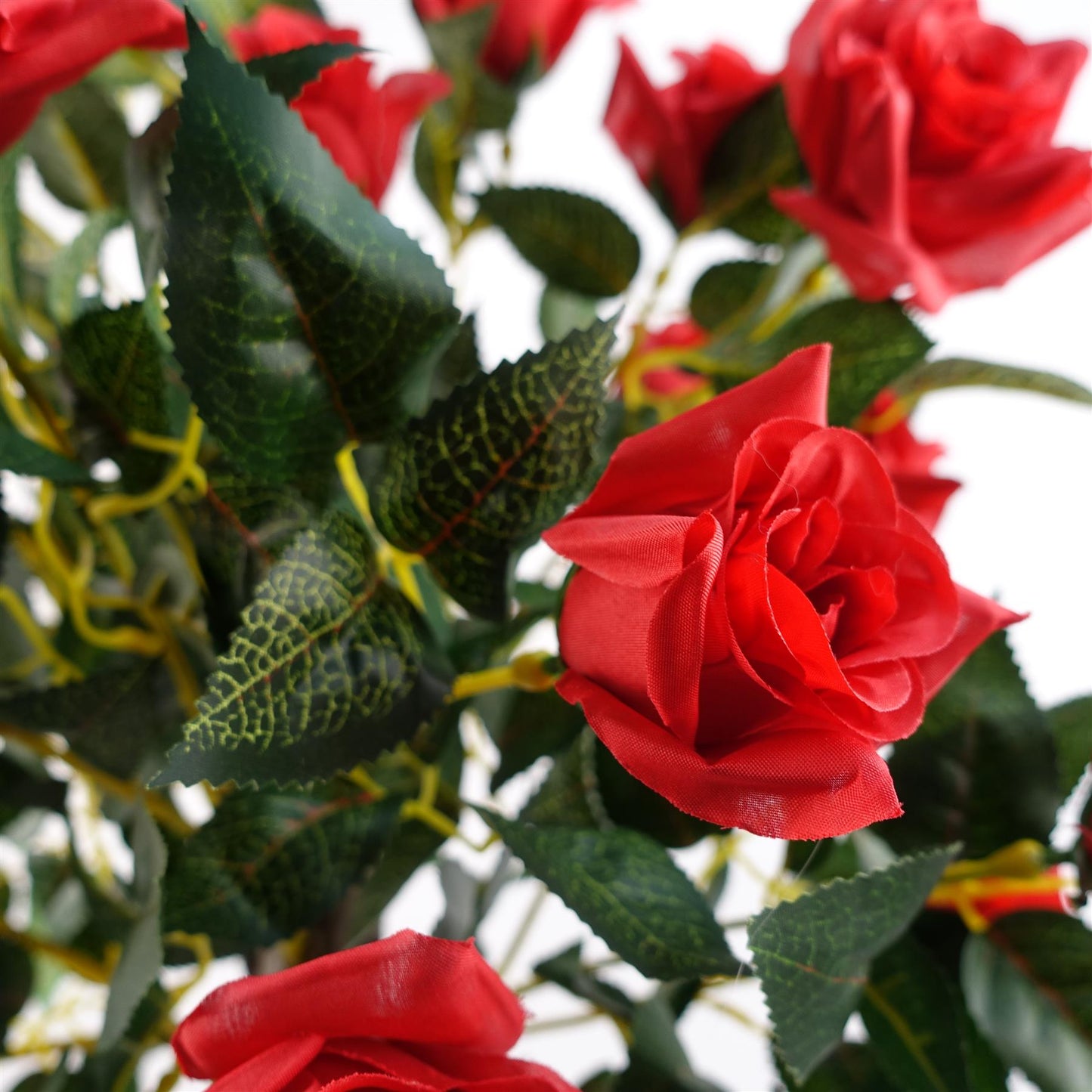 Stunning 90cm Artificial Red Rose Tree for Elegant Weddings & Decor - plants - express.com