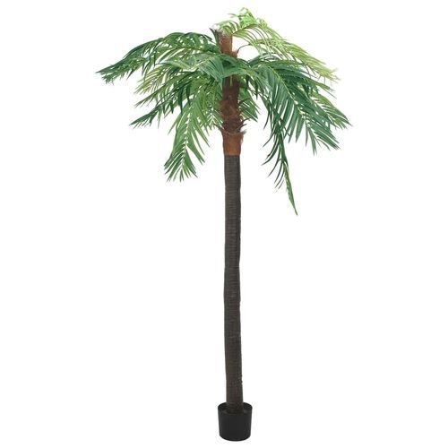 Stunning 90cm Green Cycas Palm in Black Pot - Lush Artificial Plant Decor - plants - express.com