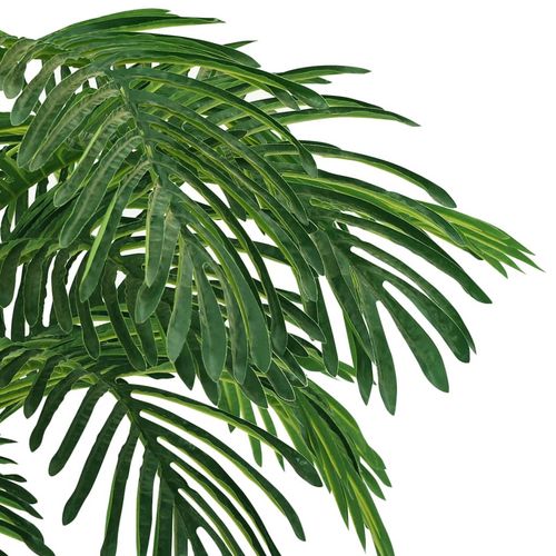 Stunning 90cm Green Cycas Palm in Black Pot - Lush Artificial Plant Decor - plants - express.com