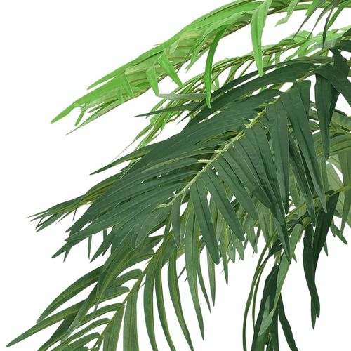 Stunning 90cm Green Cycas Palm in Black Pot - Lush Artificial Plant Decor - plants - express.com
