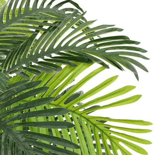 Stunning 90cm Green Cycas Palm in Black Pot - Lush Artificial Plant Decor - plants - express.com