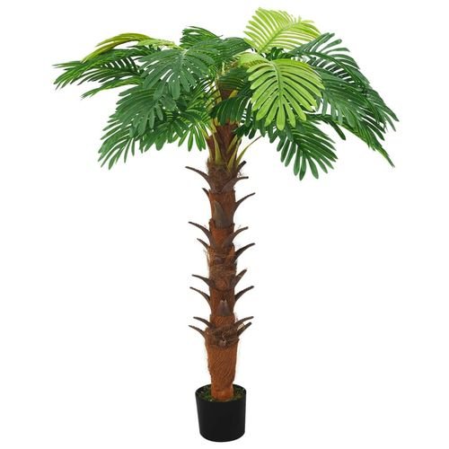Stunning 90cm Green Cycas Palm in Black Pot - Lush Artificial Plant Decor - plants - express.com