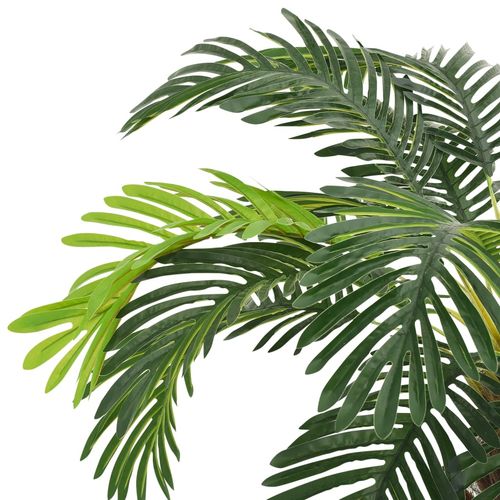 Stunning 90cm Green Cycas Palm in Black Pot - Lush Artificial Plant Decor - plants - express.com