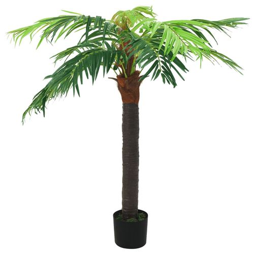 Stunning 90cm Green Cycas Palm in Black Pot - Lush Artificial Plant Decor - plants - express.com