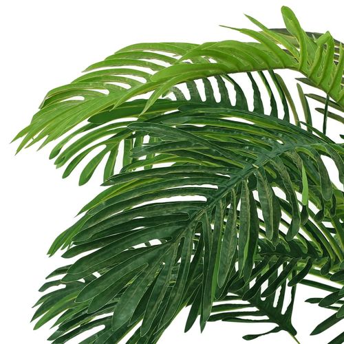 Stunning 90cm Green Cycas Palm in Black Pot - Lush Artificial Plant Decor - plants - express.com