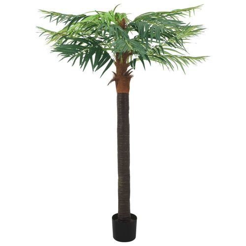 Stunning 90cm Green Cycas Palm in Black Pot - Lush Artificial Plant Decor - plants - express.com