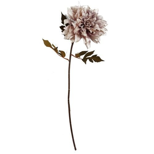 Stunning Pack of 6 Dusty Pink Dahlia Flower Stems - 55cm Realistic Decor - plants - express.com