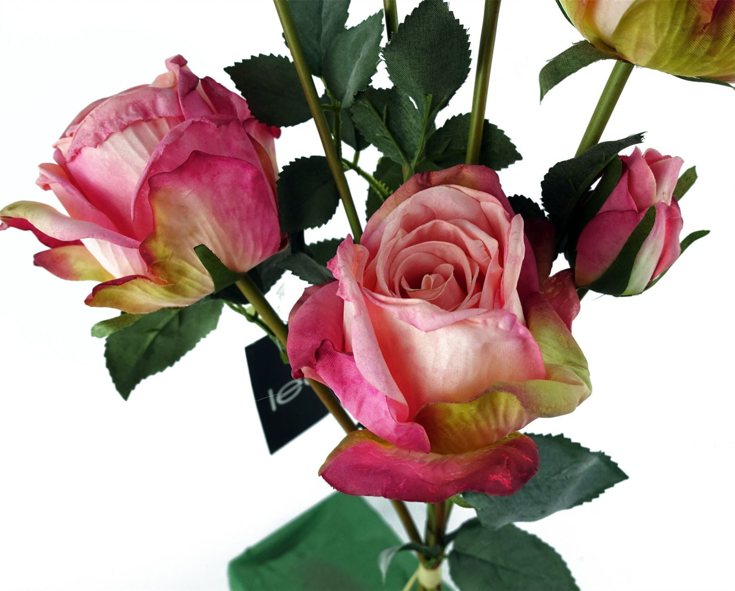 Stunning Pink Rose Artificial Spray Set - 24 Blooms & 18 Buds for Arrangements - plants - express.com