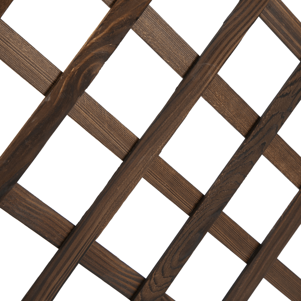 Stylish Wooden Pine Trough Planter with Climbing Trellis for Vibrant Gardens - plants - express.com