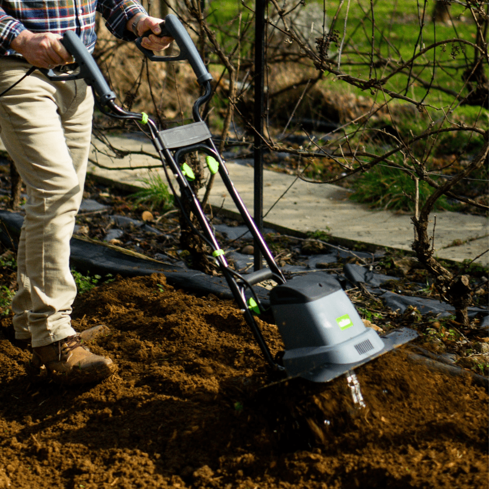 The Handy 1400W 43cm (17") Electric Tiller - plants - express.com