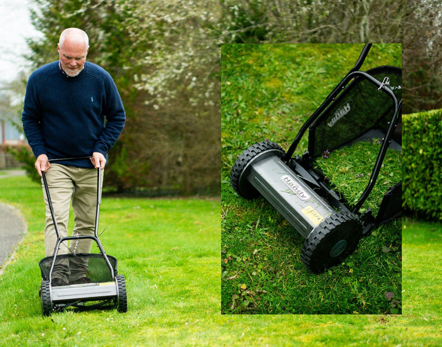 The Handy 30cm (12") Hand Lawnmower - plants - express.com