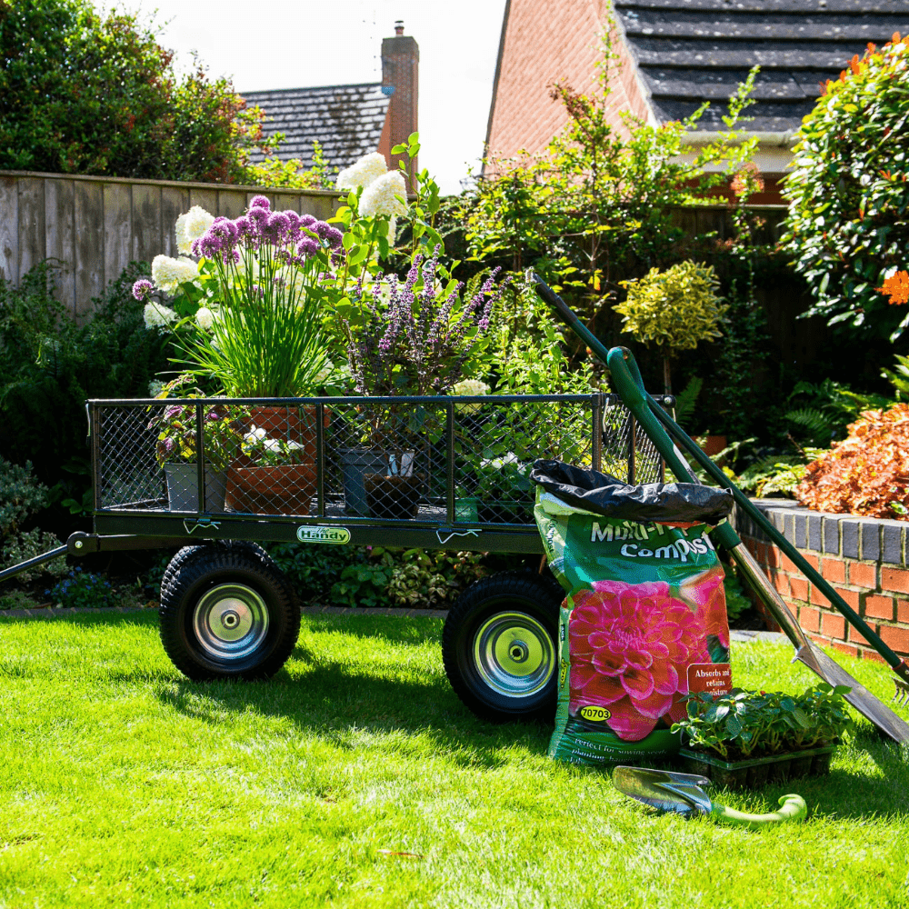 The Handy 350kg (770lb) Garden Trolley - plants - express.com