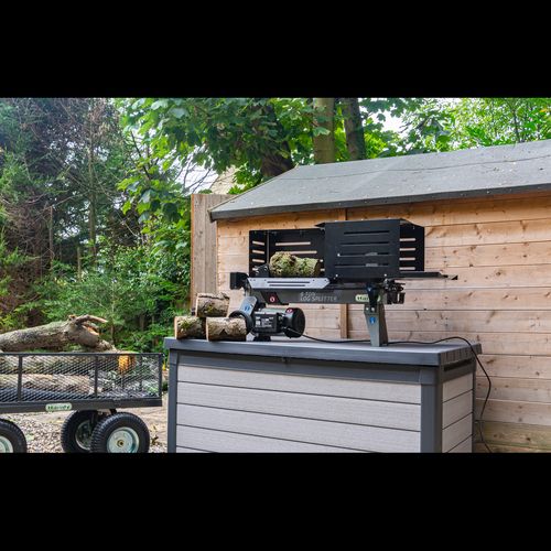 The Handy 6 Ton Electric Log Splitter with Guard - plants - express.com