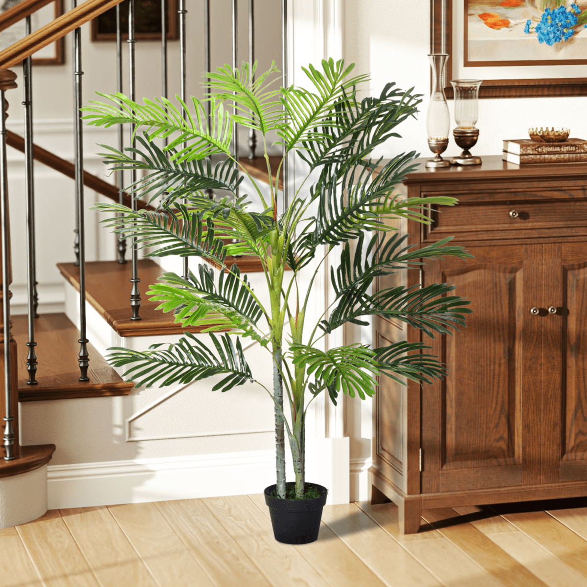 Tropical Oasis Taro Tree - 150cm Realistic Artificial Plant for Home & Garden - plants - express.com