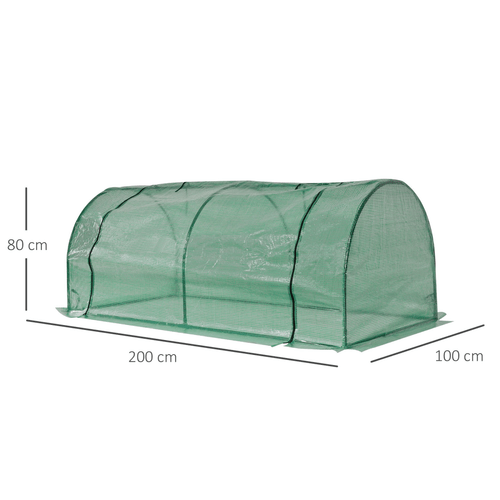 Ultimate Tunnel Greenhouse: Durable Mini Steel Frame for Year - Round Plant Growth - plants - express.com