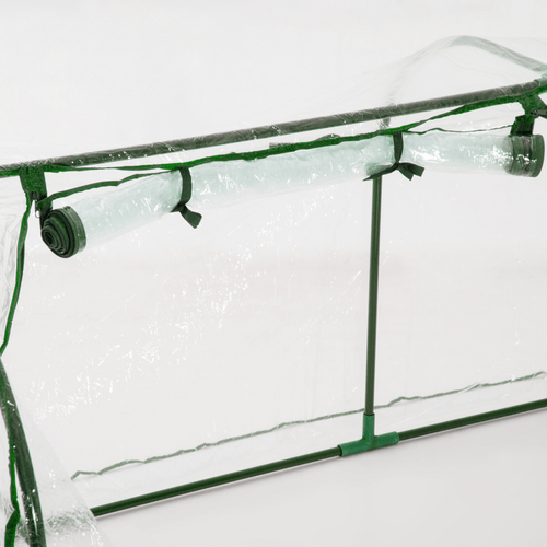 Ultimate Tunnel Greenhouse: Durable Outdoor Garden with Large Doors & PE Cover - plants - express.com