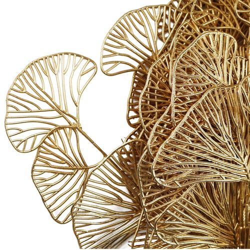 Golden Elegance: 65cm Stunning Leaf Decoration for Floral Arrangements