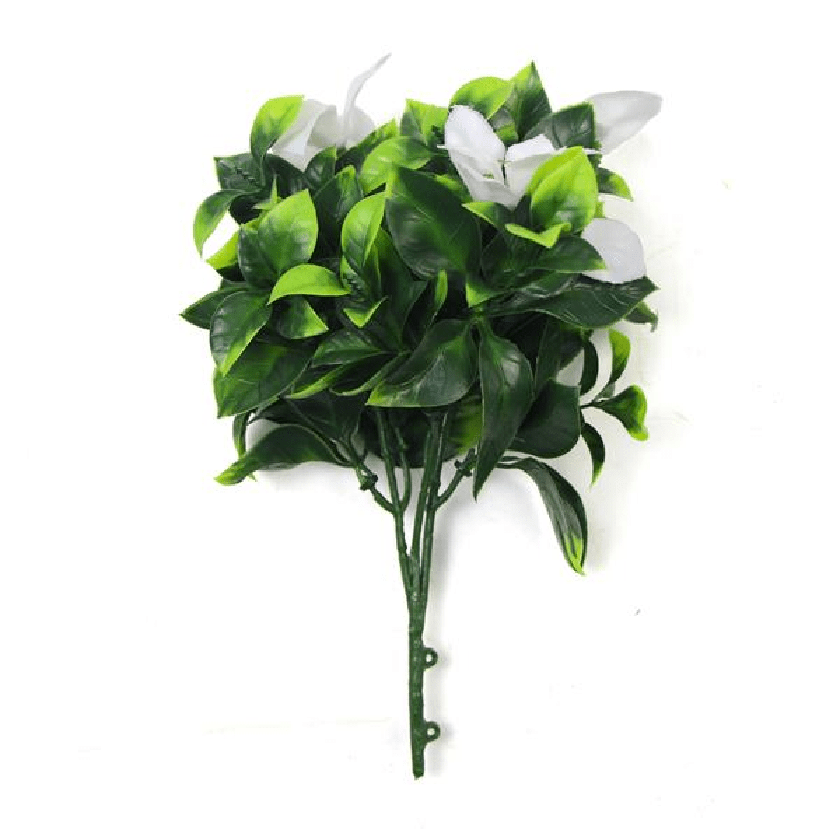 UV - Resistant 30cm Realistic White Flower Bush - Perfect for Outdoor Decor! - plants - express.com