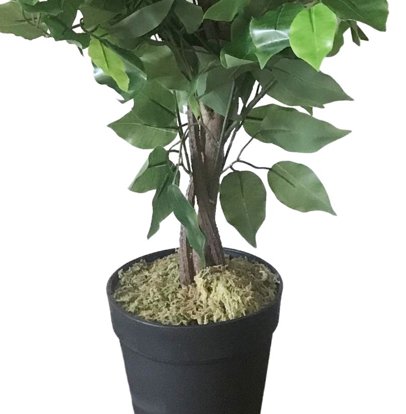 Verdant Elegance: 60cm Lush Artificial Ficus Tree - Realistic Indoor Decor - plants - express.com
