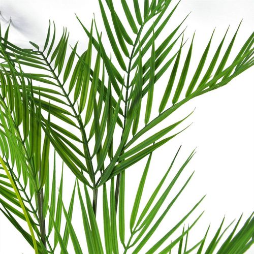 Vibrant 118cm Unpotted Artificial Palm Tree with 11 Flexible Leaves - plants - express.com