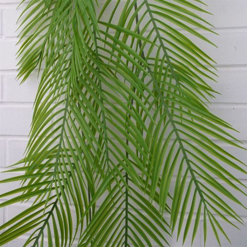 Vibrant 120cm Artificial Hanging Palm Plant for Lush Tropical Decor - plants - express.com