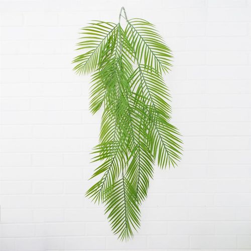 Vibrant 120cm Artificial Hanging Palm Plant for Lush Tropical Decor - plants - express.com