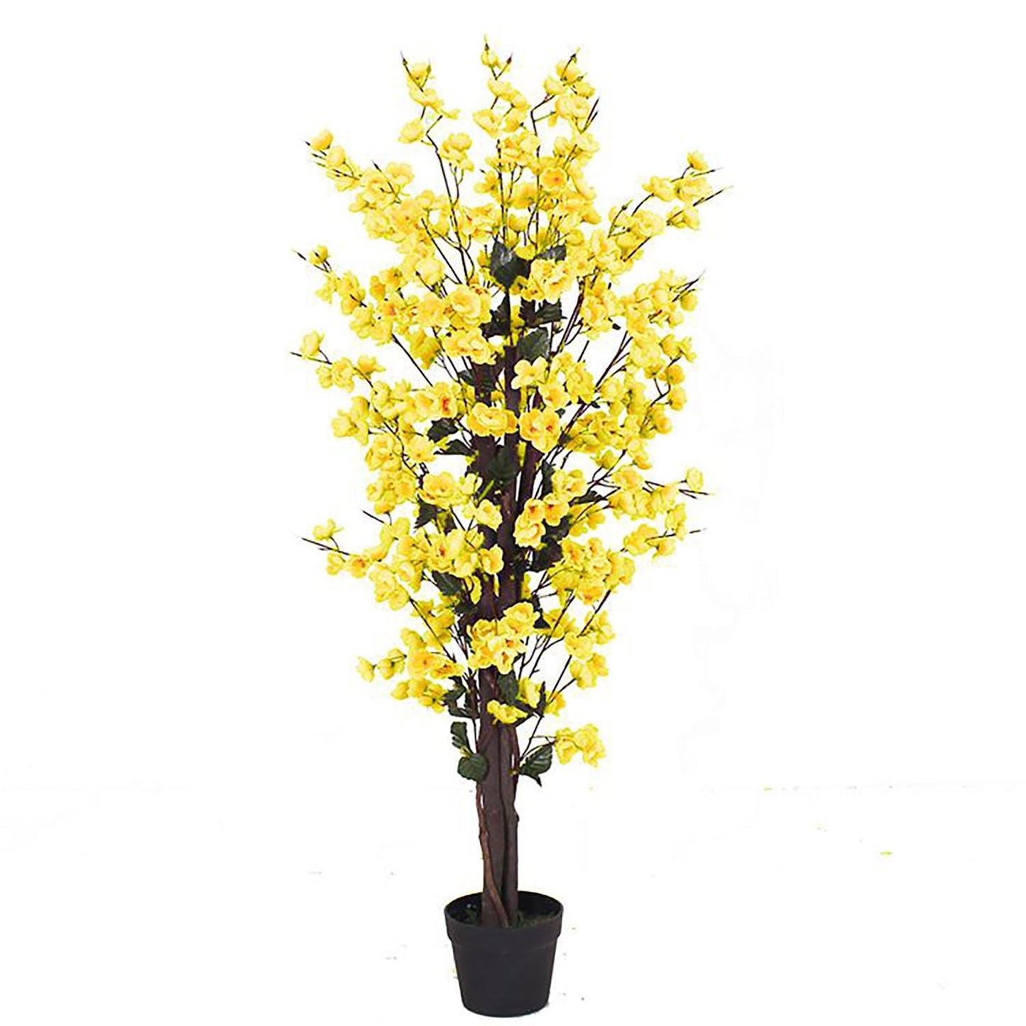 Vibrant 120cm Artificial Yellow Blossom Tree – Perfect Home Decoration! - plants - express.com