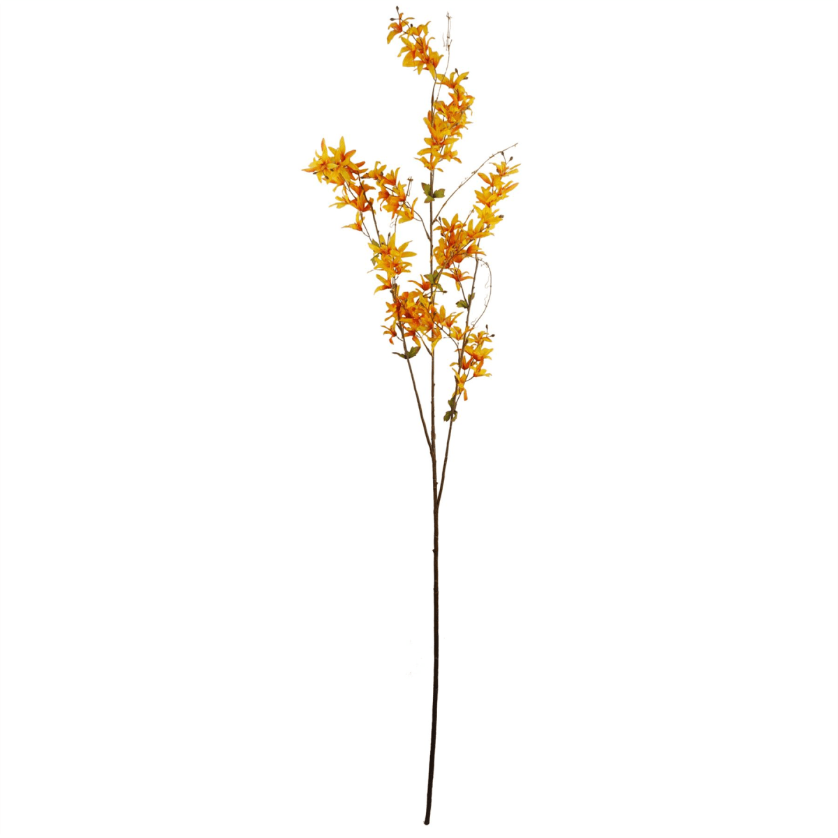Vibrant 130cm Yellow Blossom Floral Spray - Lifelike Silk Decor Accent - plants - express.com