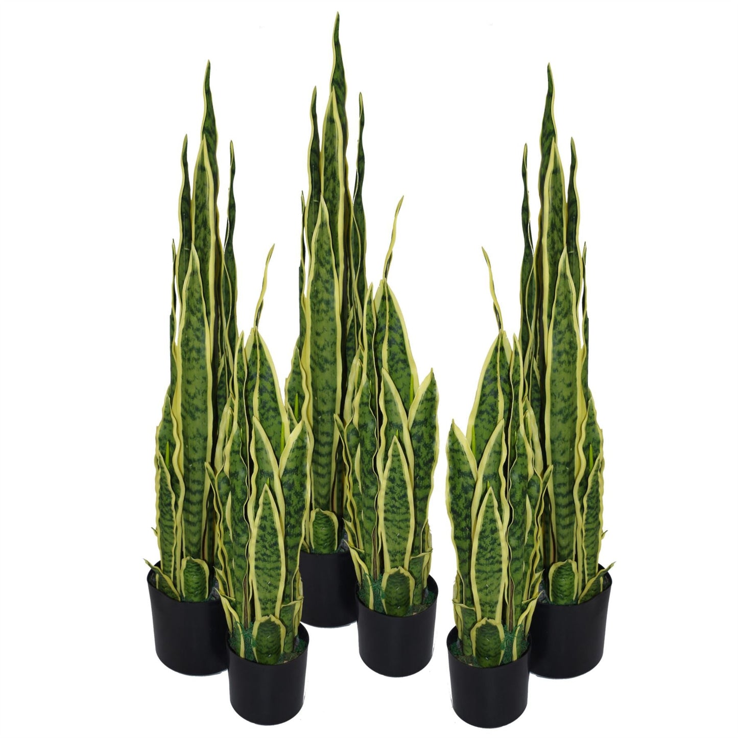 Vibrant 55cm Artificial Sansevieria Plant - No - Maintenance Home Décor - plants - express.com