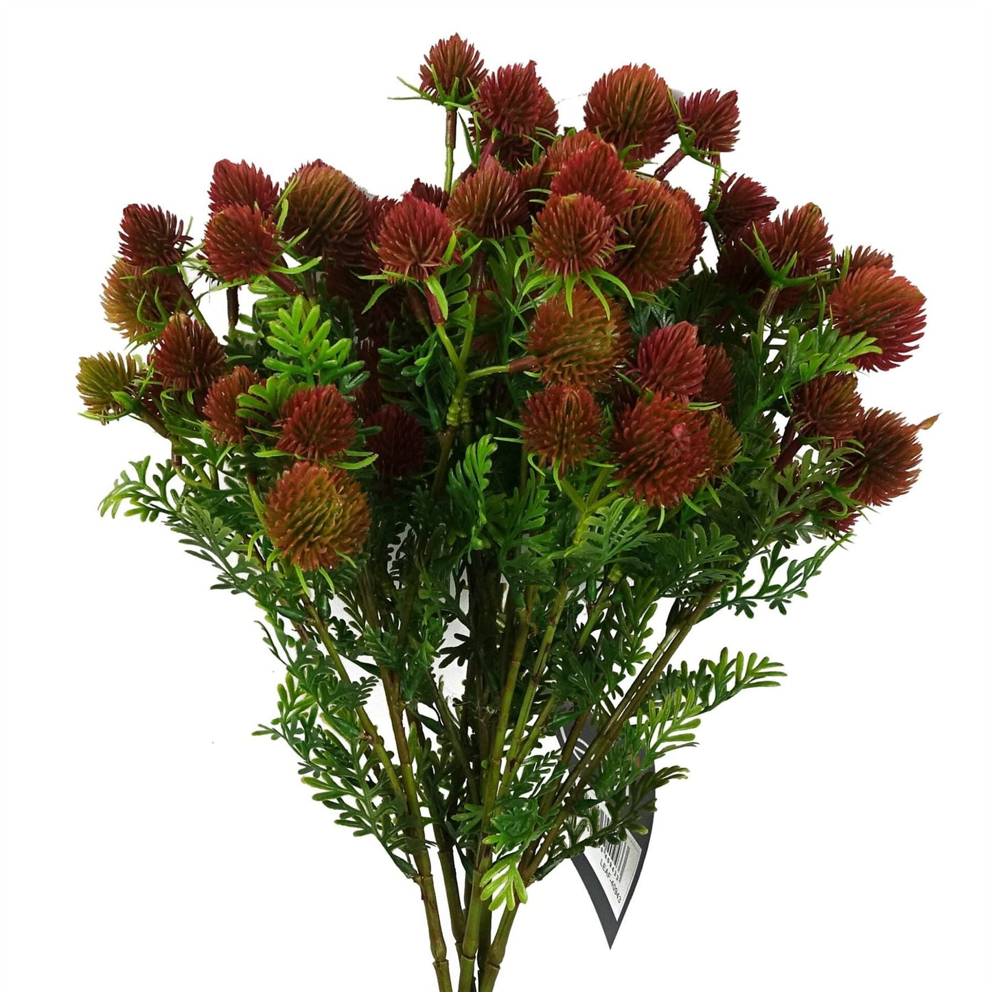 Vibrant 55cm Red Craspedia Stem - Realistic Artificial Floral Accent - plants - express.com