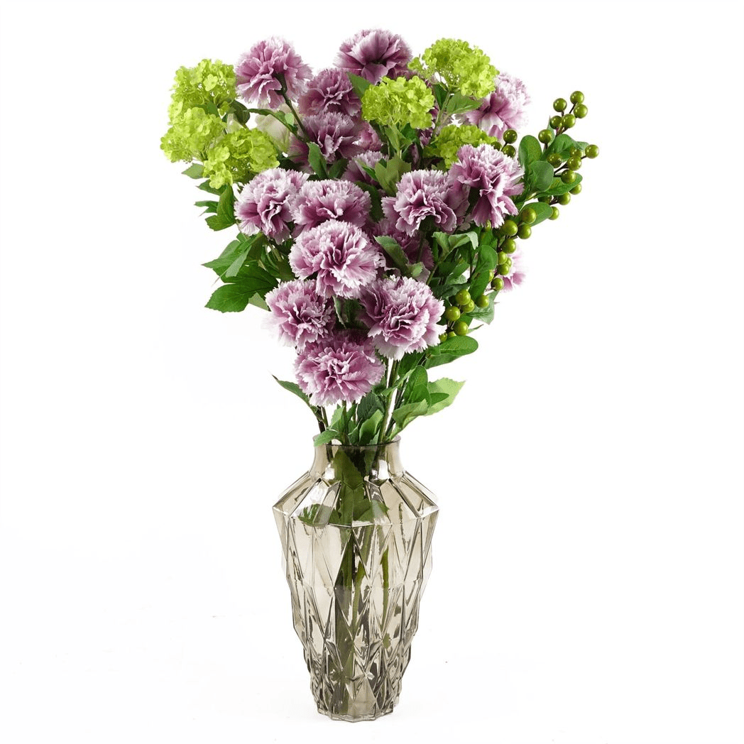 Vibrant 6 - Pack Artificial Viburnum Sprays - 70cm Silk Flower Stems - plants - express.com