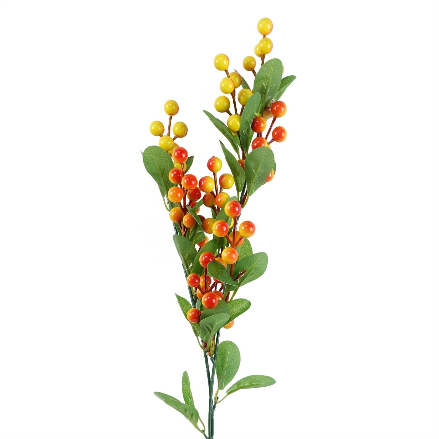 Vibrant 6 - Pack of 70cm Orange Berry Sprays for Stunning Arrangements! - plants - express.com