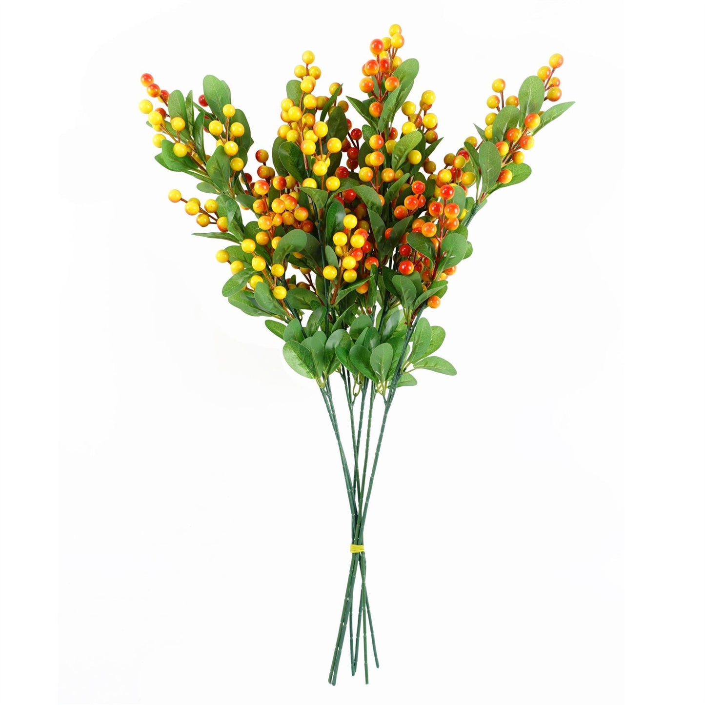 Vibrant 6 - Pack of 70cm Orange Berry Sprays for Stunning Arrangements! - plants - express.com