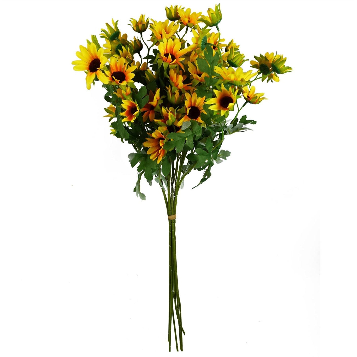 Vibrant 6 - Pack of 70cm Realistic Yellow Daisy Flower Sprays for Stylish Decor - plants - express.com