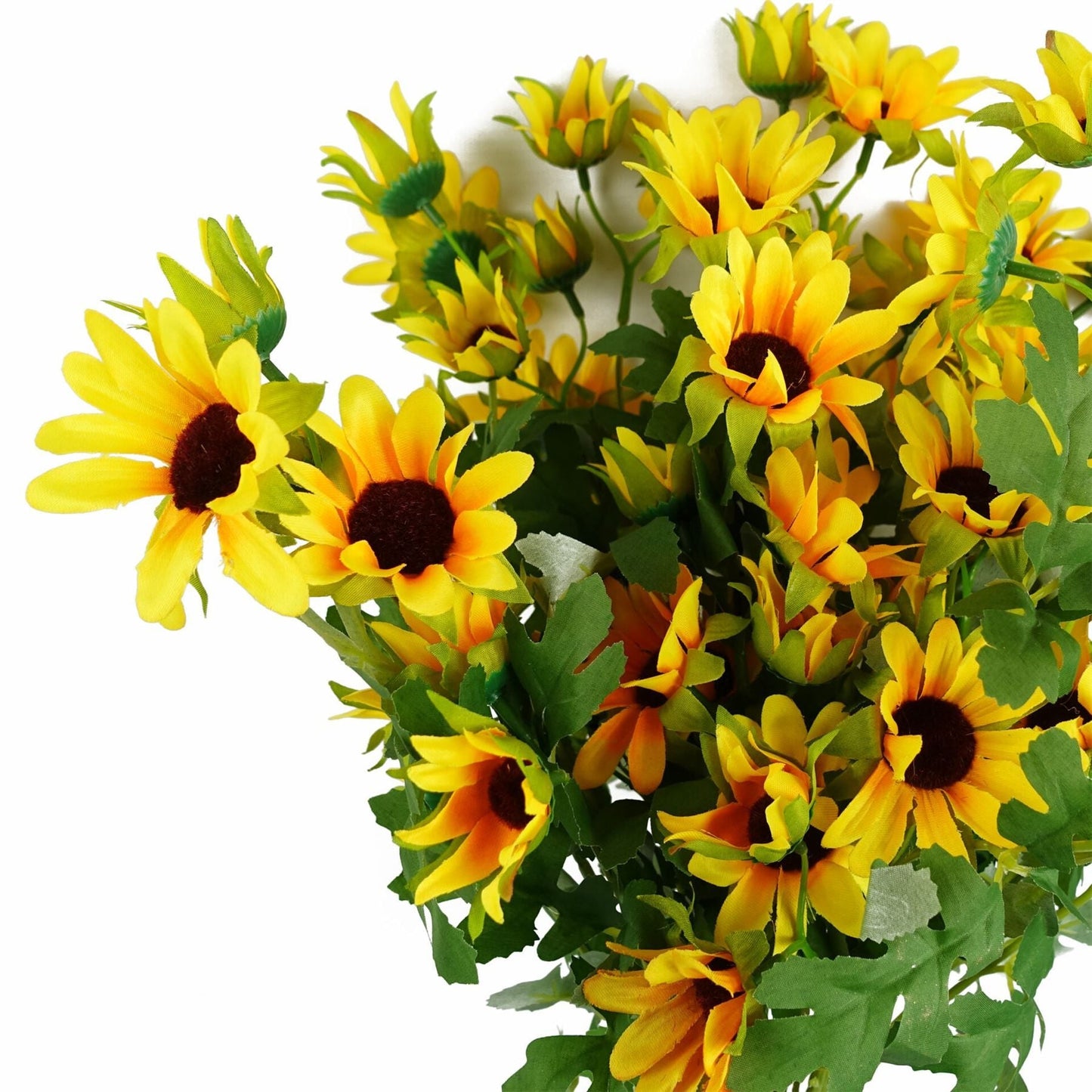 Vibrant 6 - Pack of 70cm Realistic Yellow Daisy Flower Sprays for Stylish Decor - plants - express.com