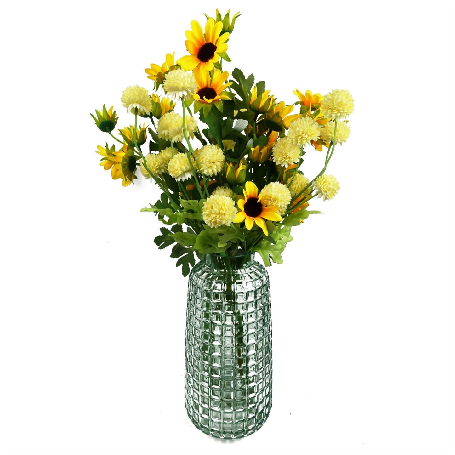 Vibrant 6 - Pack of 70cm Realistic Yellow Daisy Flower Sprays for Stylish Decor - plants - express.com