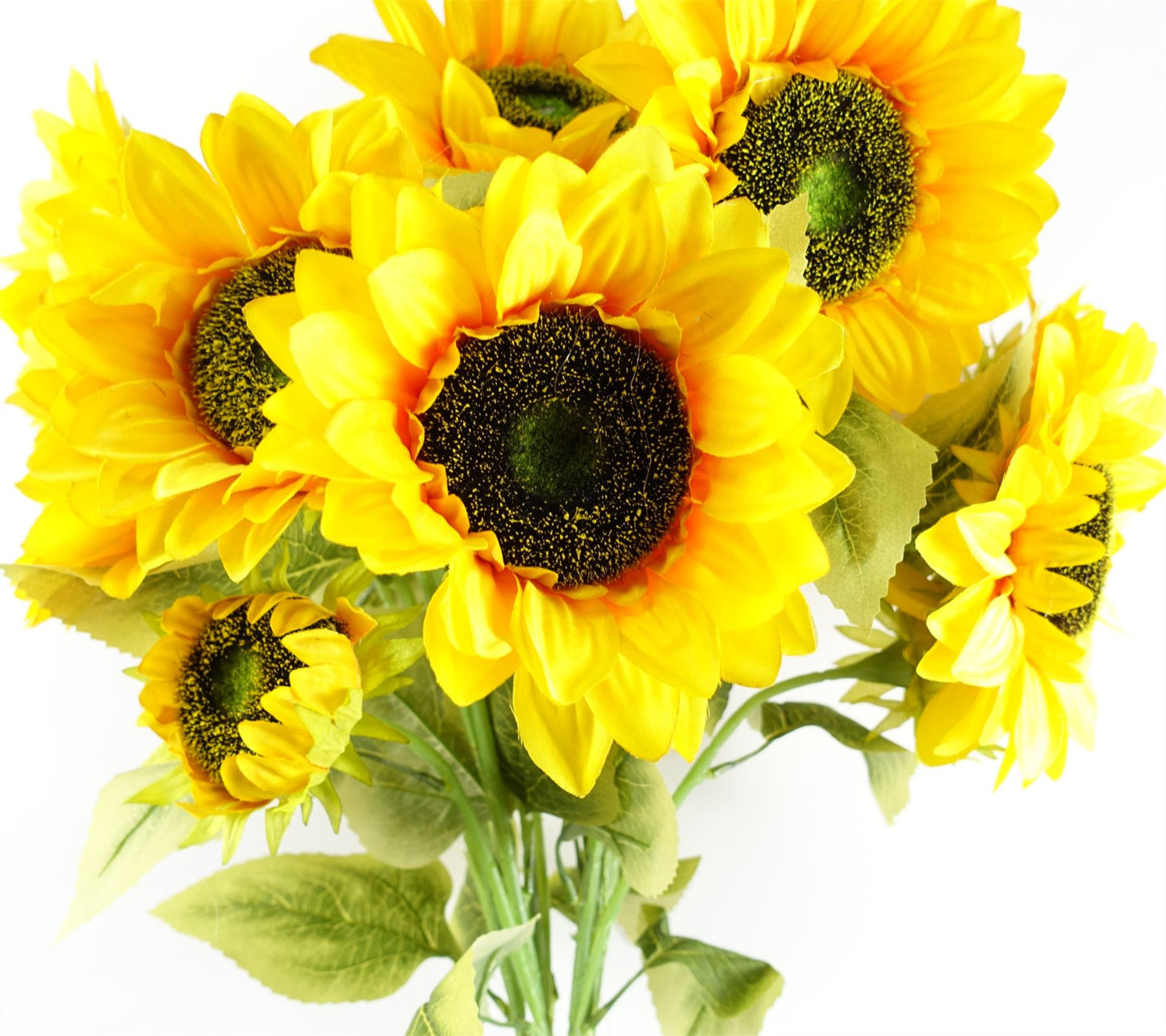 Vibrant 6 - Pack Yellow Artificial Sunflowers - Perfect for Stunning Arrangements! - plants - express.com