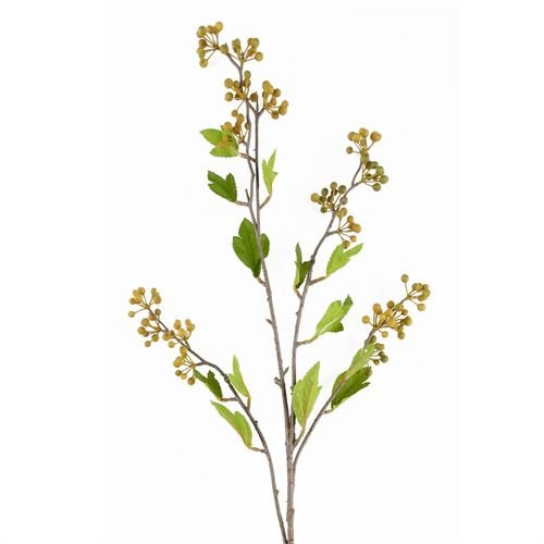 Vibrant 90cm Yellow Berry Stems - Set of 6 for Stunning Floral Arrangements! - plants - express.com