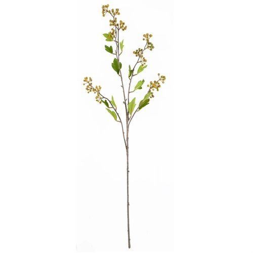 Vibrant 90cm Yellow Berry Stems - Set of 6 for Stunning Floral Arrangements! - plants - express.com
