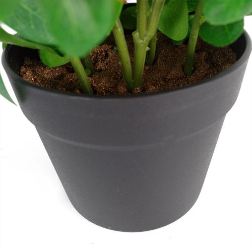 Vibrant Orange Artificial Rhododendron Potted Plant - Realistic Floral Décor - plants - express.com